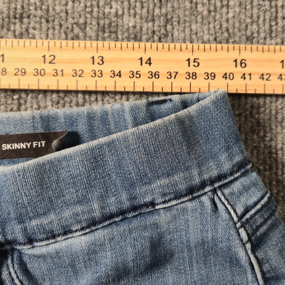 Judy Blue Pull On Raw Hem Skinny Jeans - 16W - Picture 7 of 12